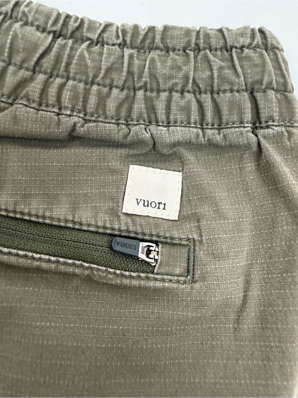 Vuori Ripstop Pant Oregano Olive Green - Picture 12 of 13